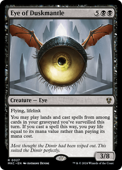 Eye of Duskmantle (27) [Murders at Karlov Manor Commander] - Deck Out Gaming
