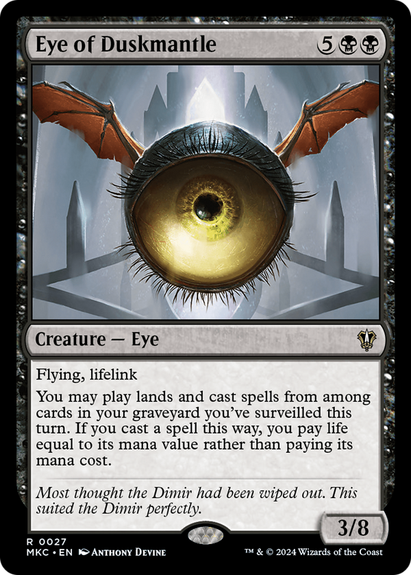 Eye of Duskmantle (27) [Murders at Karlov Manor Commander] - Deck Out Gaming