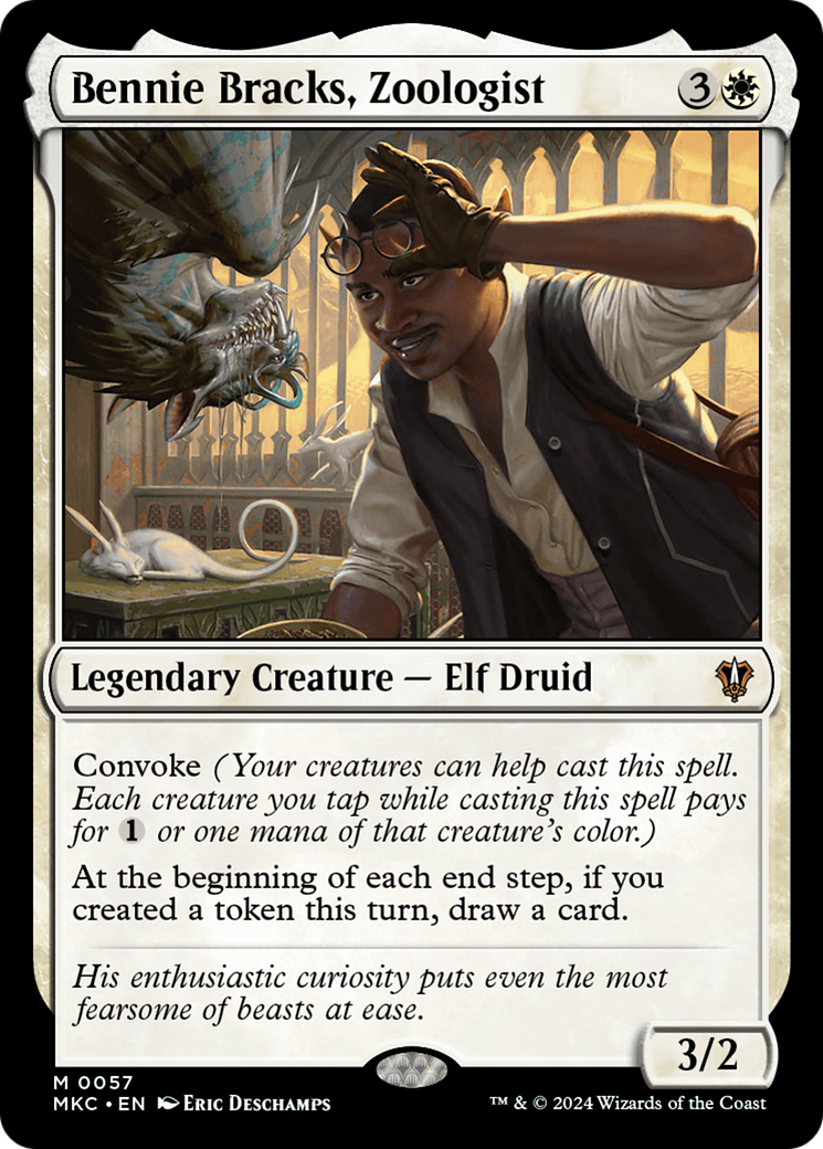 Bennie Bracks, Zoologist (57) [Murders at Karlov Manor Commander] - Deck Out Gaming