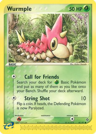 Wurmple (81) [Dragon] - Deck Out Gaming