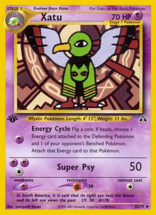 Xatu (52) [Neo Discovery] - Deck Out Gaming