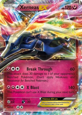 Xerneas EX (97) [XY Base Set] Holofoil - Deck Out Gaming