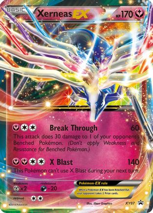 Xerneas EX - XY07 (XY07) [XY Promos] Holofoil - Deck Out Gaming