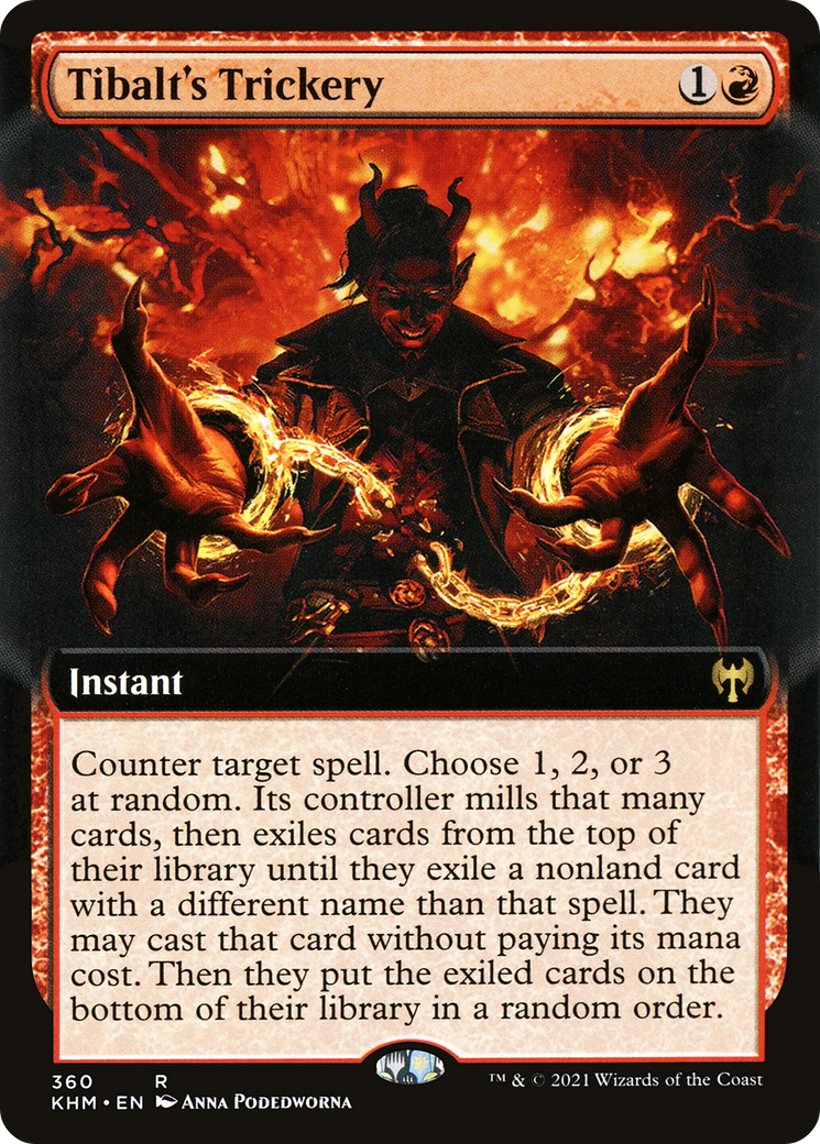 Tibalt's Trickery (Extended Art) (360) [Kaldheim] - Deck Out Gaming
