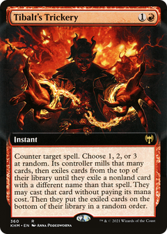 Tibalt's Trickery (Extended Art) (360) [Kaldheim] - Deck Out Gaming