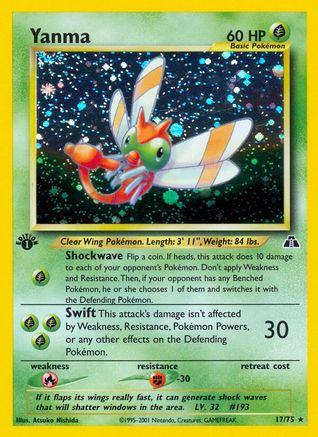Yanma (17) (17) [Neo Discovery] - Deck Out Gaming