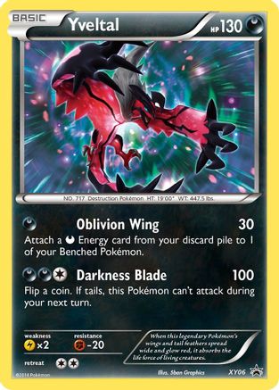 Yveltal - XY06 (XY06) [XY Promos] Holofoil - Deck Out Gaming