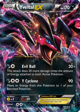 Yveltal EX (79) [XY Base Set] Holofoil - Deck Out Gaming