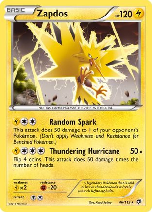 Zapdos (46) [Legendary Treasures] Holofoil - Deck Out Gaming