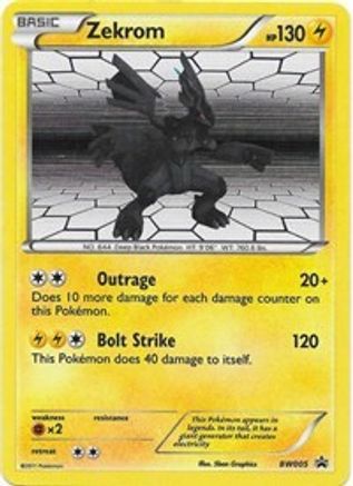 Zekrom - BW005 (BW005) [Black and White Promos] Holofoil - Deck Out Gaming
