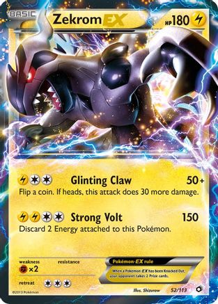 Zekrom EX (52) [Legendary Treasures] Holofoil - Deck Out Gaming
