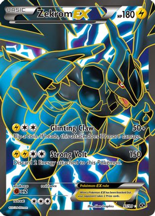 Zekrom EX (97 Full Art) (97) [Next Destinies] Holofoil - Deck Out Gaming