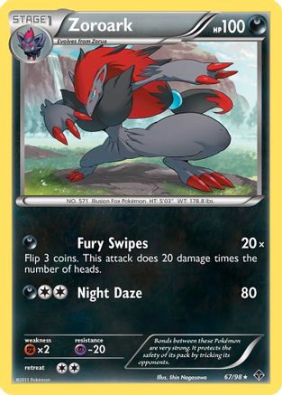 Zoroark (67) [Emerging Powers] Reverse Holofoil - Deck Out Gaming