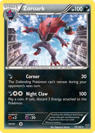 Zoroark (73) [XY Base Set] - Deck Out Gaming