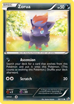 Zorua (89) [Legendary Treasures] - Deck Out Gaming