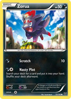 Zorua (72) [XY Base Set] Reverse Holofoil - Deck Out Gaming