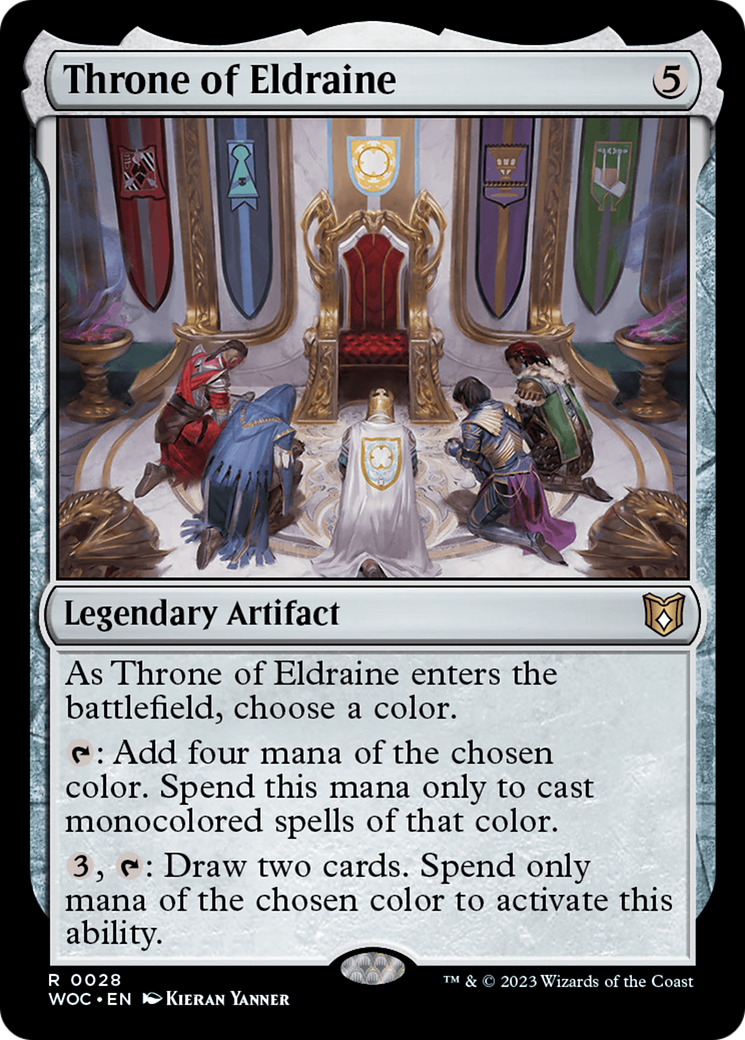 Throne of Eldraine (28) [Wilds of Eldraine Commander] - Deck Out Gaming
