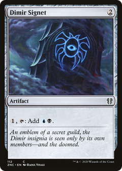 Dimir Signet (112) [Commander: Zendikar Rising] - Deck Out Gaming