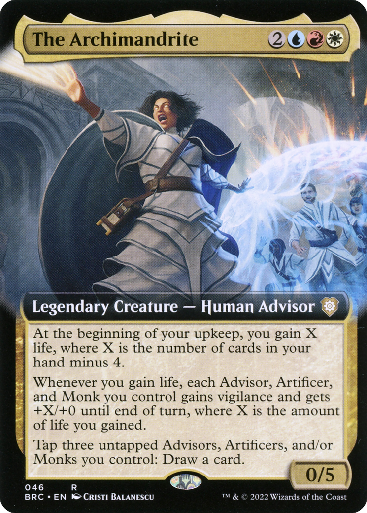 The Archimandrite (Extended Art) (46) [Commander: The Brothers' War] - Deck Out Gaming