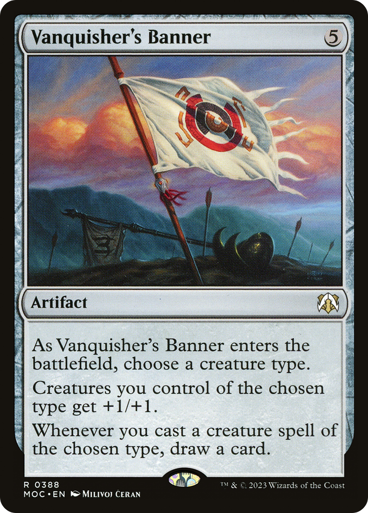 Vanquisher's Banner (388) [March of the Machine Commander] - Deck Out Gaming