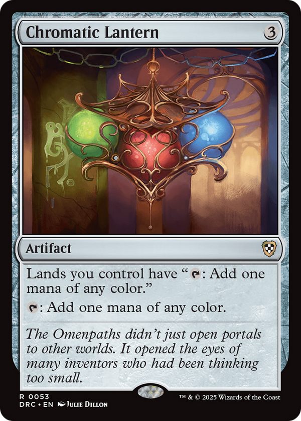 Chromatic Lantern (53) [Commander: Aetherdrift] - Deck Out Gaming