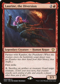 Laurine, the Diversion (25) [Commander: Innistrad: Crimson Vow] - Deck Out Gaming
