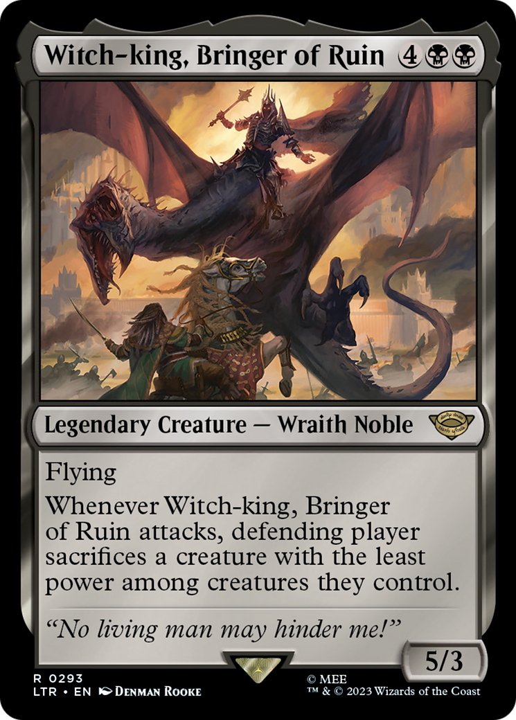 Witch-king, Bringer of Ruin (293) [The Lord of the Rings: Tales of Middle-earth] - Deck Out Gaming