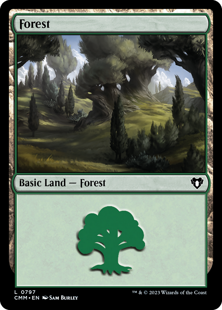 Forest (0797) (797) [Commander Masters] - Deck Out Gaming