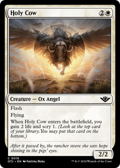 Holy Cow (16) [Outlaws of Thunder Junction] - Deck Out Gaming