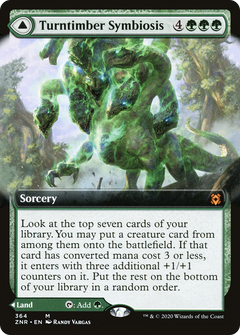 Turntimber Symbiosis (Extended Art) (364) [Zendikar Rising] foil - Deck Out Gaming