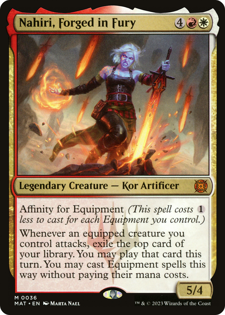 Nahiri, Forged in Fury (36) [March of the Machine: The Aftermath] - Deck Out Gaming
