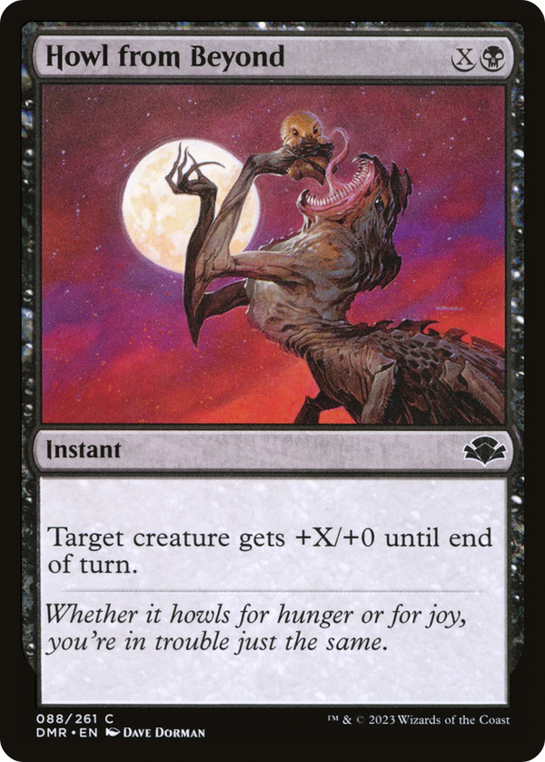 Howl from Beyond (88) [Dominaria Remastered] - Deck Out Gaming