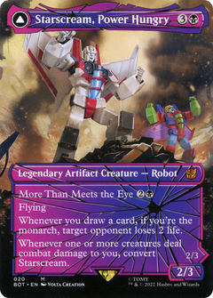 Starscream, Power Hungry (Shattered Glass) (20) [Transformers] foil - Deck Out Gaming