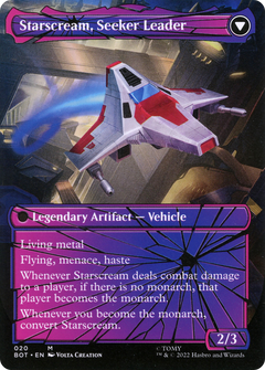 Starscream, Power Hungry (Shattered Glass) (20) [Transformers] foil - Deck Out Gaming
