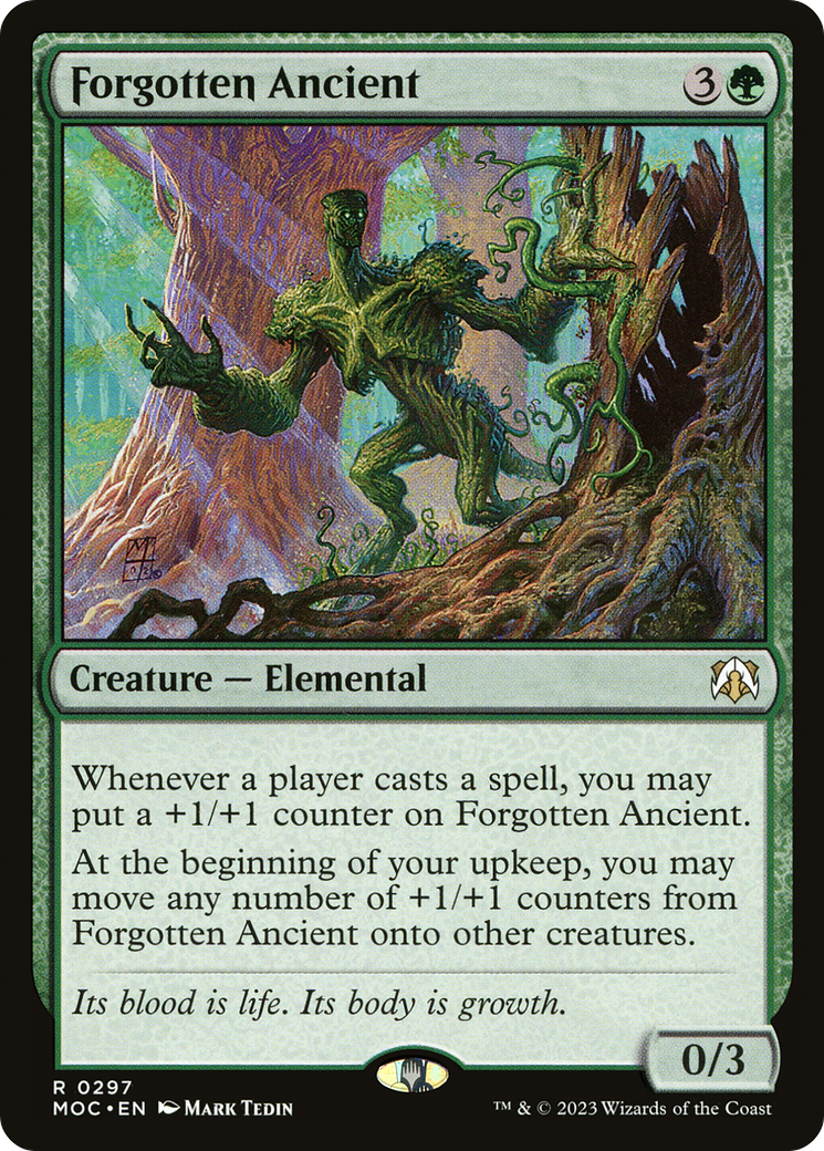 Forgotten Ancient (297) [March of the Machine Commander] - Deck Out Gaming