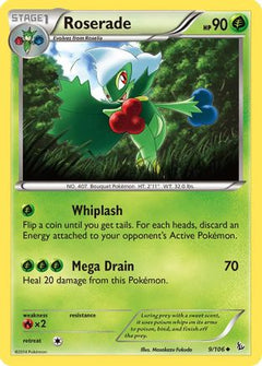 Roserade (9) [XY - Flashfire] Reverse Holofoil - Deck Out Gaming