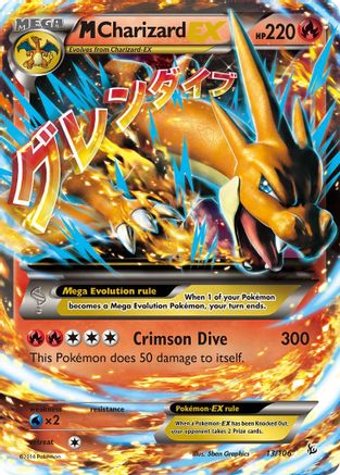 M Charizard EX (Y) (13) [XY - Flashfire] Holofoil - Deck Out Gaming