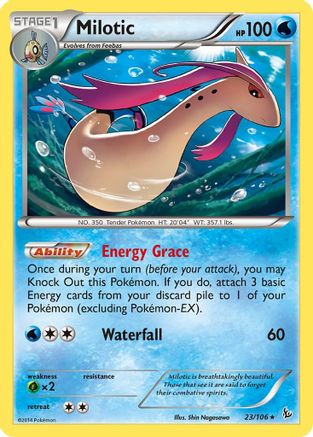 Milotic (23) [XY - Flashfire] Reverse Holofoil - Deck Out Gaming