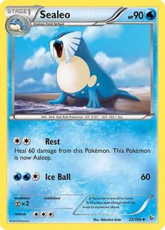 Sealeo (25) [XY - Flashfire] Reverse Holofoil - Deck Out Gaming