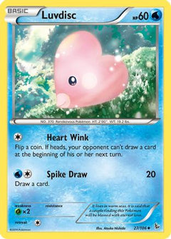 Luvdisc (27) [XY - Flashfire] Reverse Holofoil - Deck Out Gaming