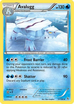 Avalugg (31) [XY - Flashfire] Reverse Holofoil - Deck Out Gaming
