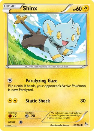Shinx (32) [XY - Flashfire] Reverse Holofoil - Deck Out Gaming