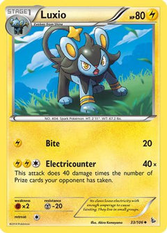 Luxio (33) [XY - Flashfire] - Deck Out Gaming