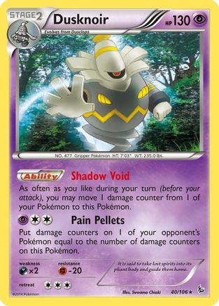 Dusknoir (40) [XY - Flashfire] Holofoil - Deck Out Gaming
