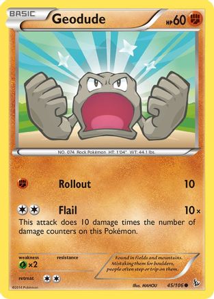 Geodude (45) [XY - Flashfire] - Deck Out Gaming