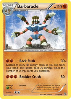 Barbaracle (49) [XY - Flashfire] Reverse Holofoil - Deck Out Gaming