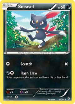 Sneasel (50) (50) [XY - Flashfire] Reverse Holofoil - Deck Out Gaming