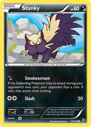 Stunky (53) (53) [XY - Flashfire] Reverse Holofoil - Deck Out Gaming