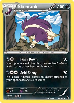 Skuntank (55) [XY - Flashfire] Reverse Holofoil - Deck Out Gaming