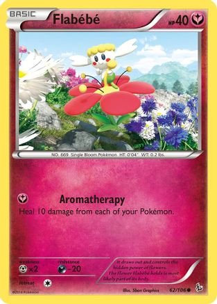 Flabebe (62) (62) [XY - Flashfire] Reverse Holofoil - Deck Out Gaming